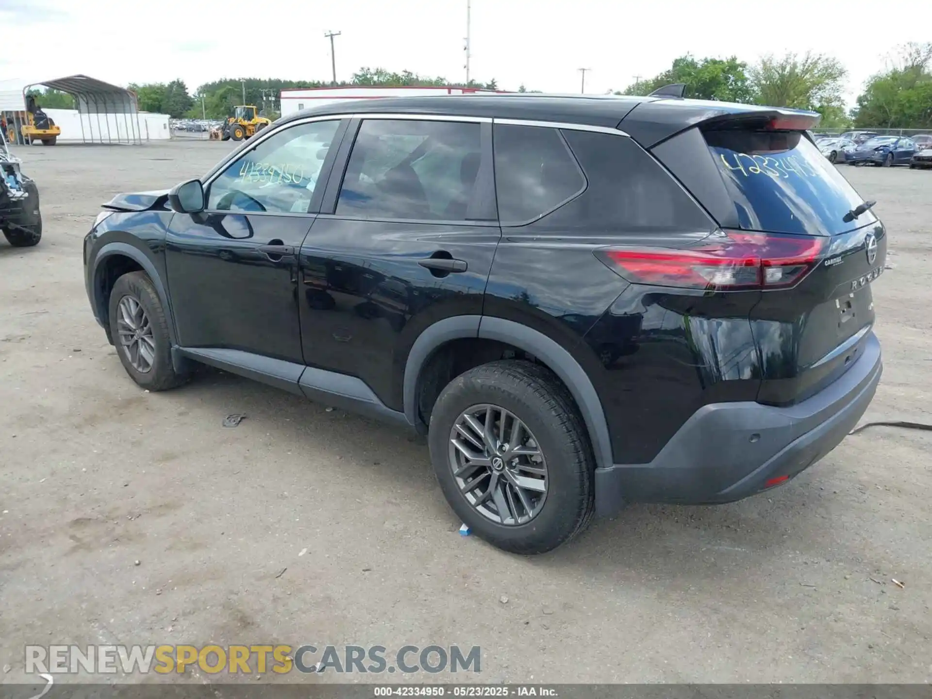 3 fotografías del automóvil dañado 5N1AT3AB4MC847021 NISSAN ROGUE 2021