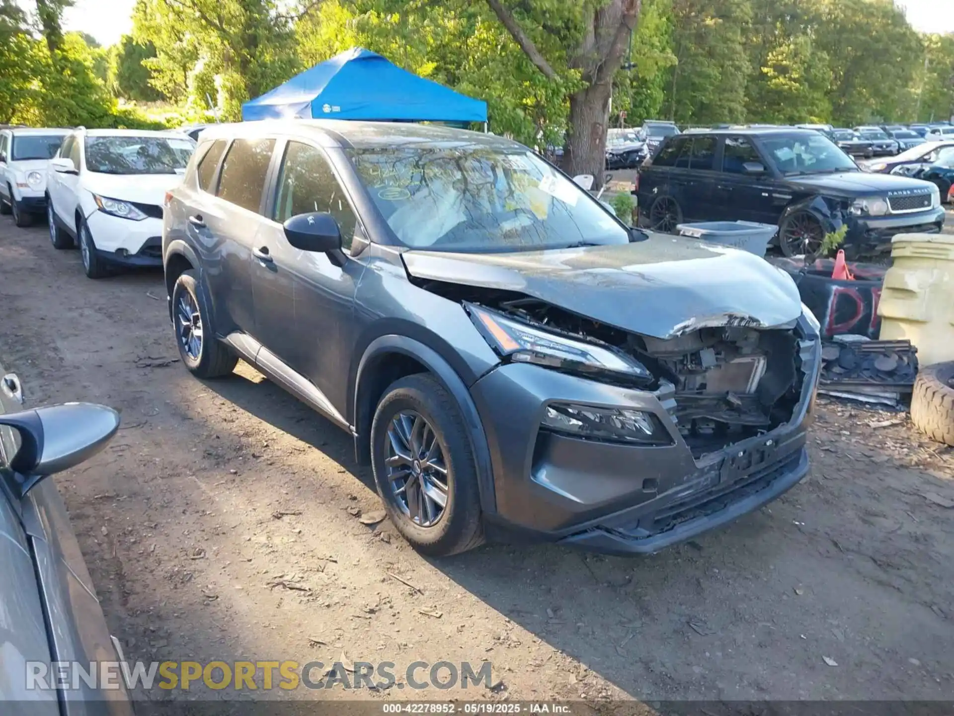 1 Photograph of a damaged car 5N1AT3AB5MC699249 NISSAN ROGUE 2021