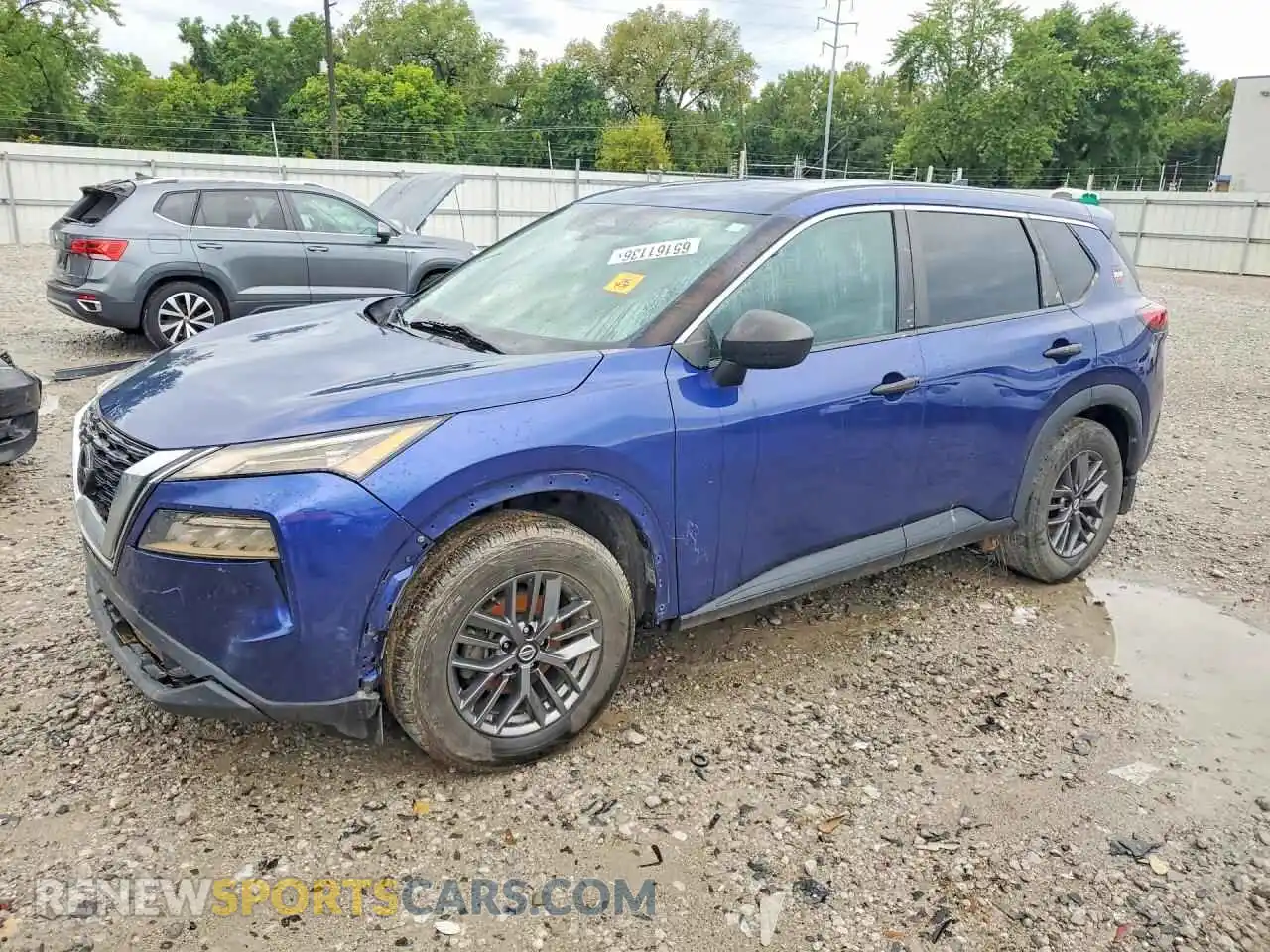 1 Фотография поврежденного автомобиля 5N1AT3AB5MC709634 NISSAN ROGUE 2021
