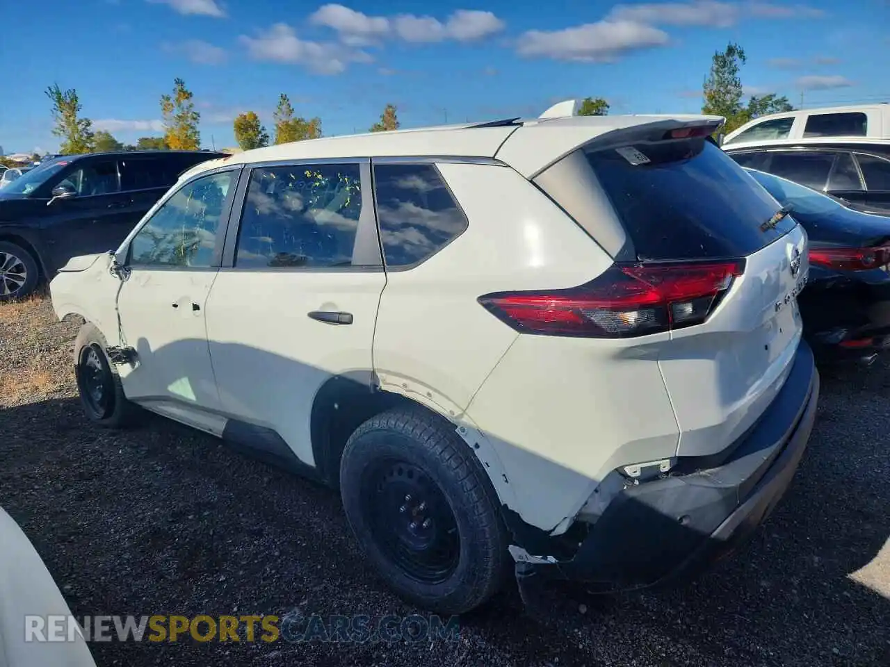 2 Photograph of a damaged car 5N1AT3AB6MC674067 NISSAN ROGUE 2021