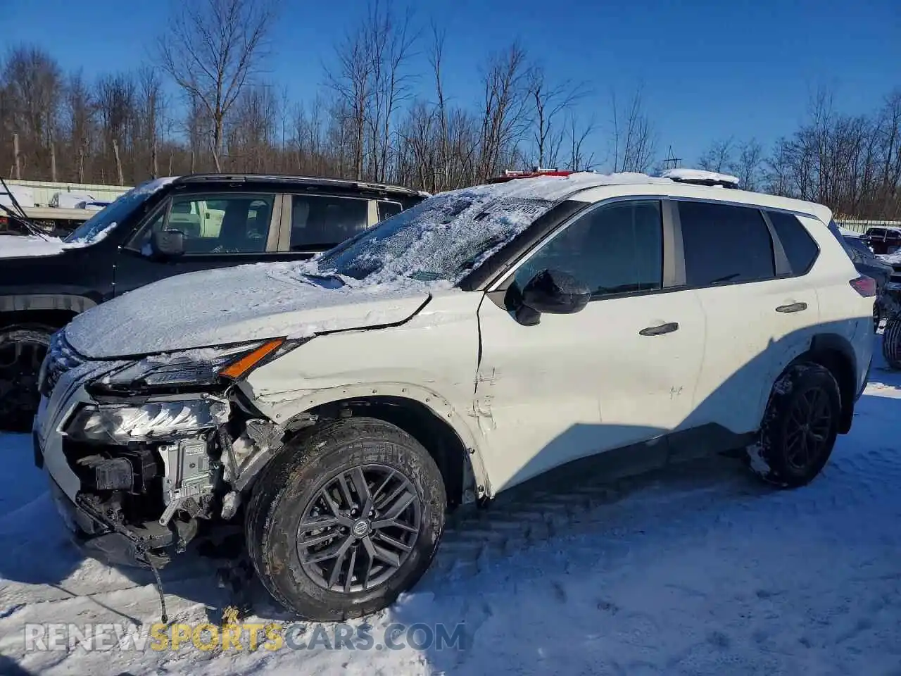 1 Photograph of a damaged car 5N1AT3AB6MC692956 NISSAN ROGUE 2021