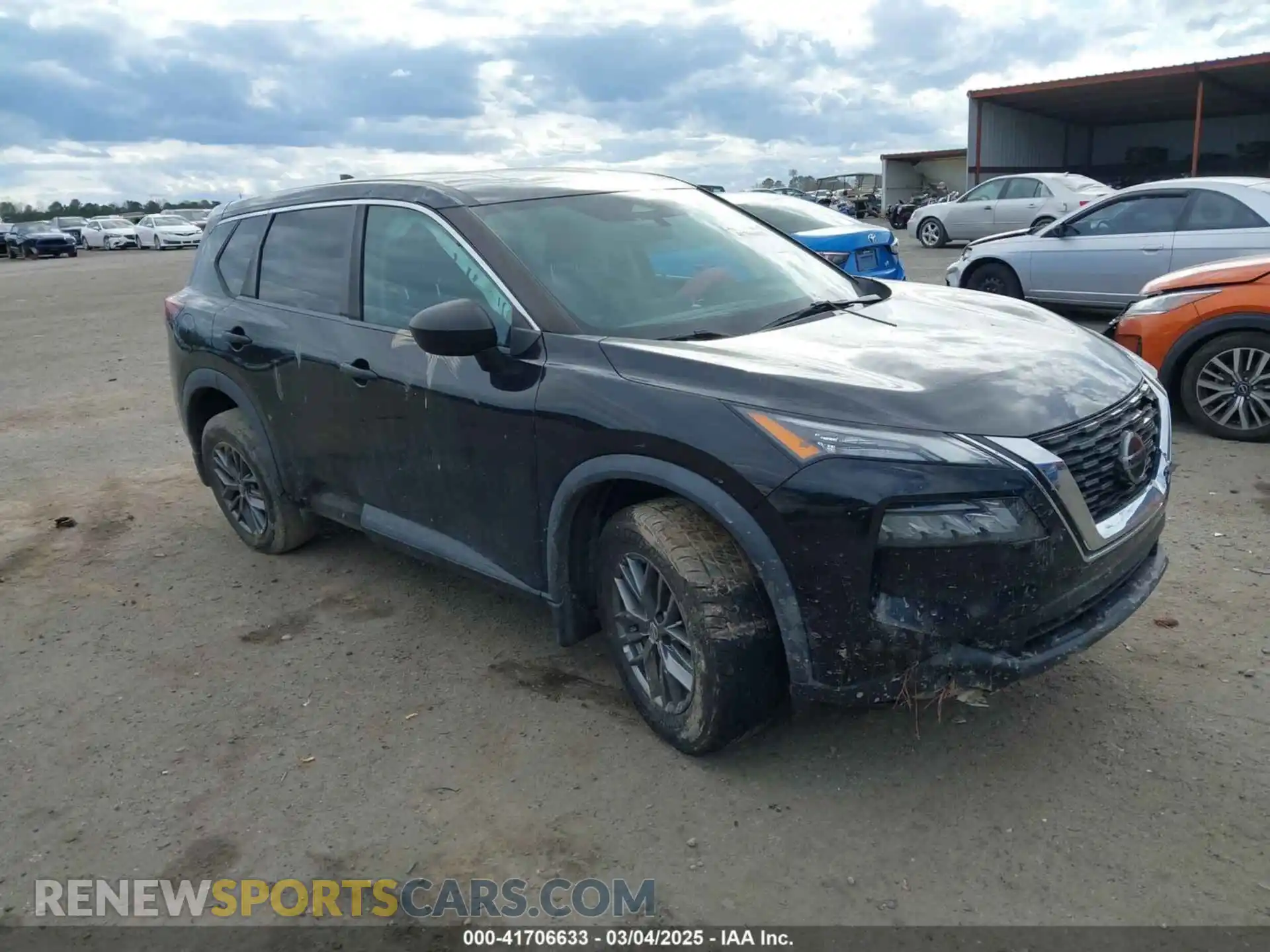 1 Photograph of a damaged car 5N1AT3AB6MC711358 NISSAN ROGUE 2021