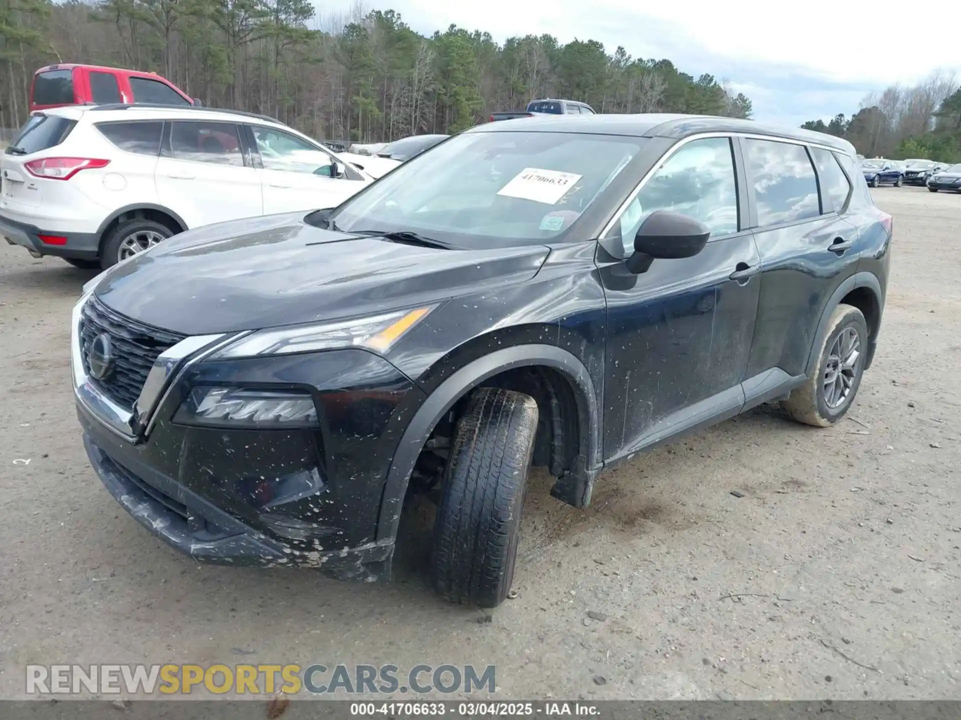 2 Photograph of a damaged car 5N1AT3AB6MC711358 NISSAN ROGUE 2021