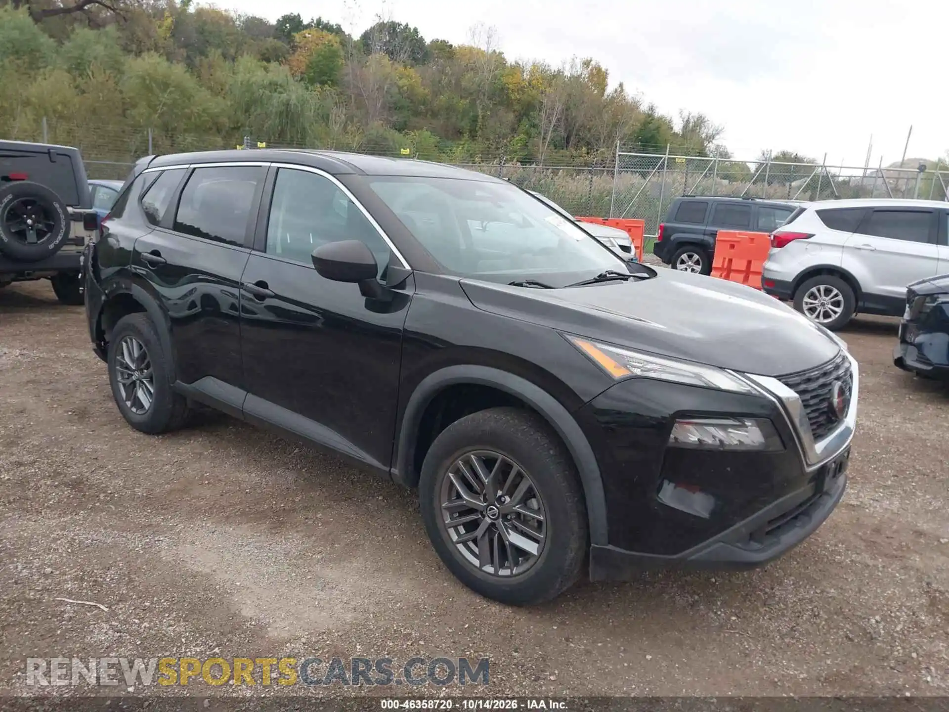 1 Photograph of a damaged car 5N1AT3AB6MC806275 NISSAN ROGUE 2021