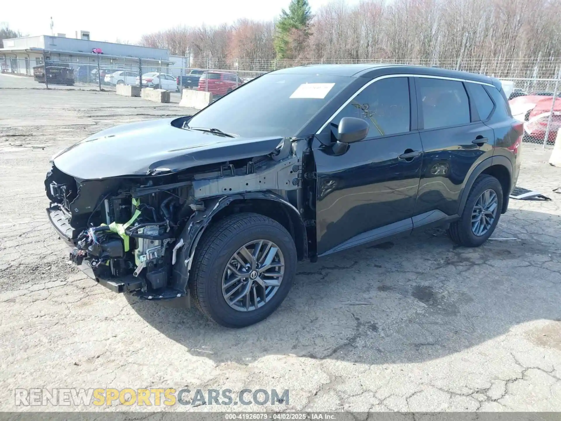 2 Photograph of a damaged car 5N1AT3AB6MC806373 NISSAN ROGUE 2021