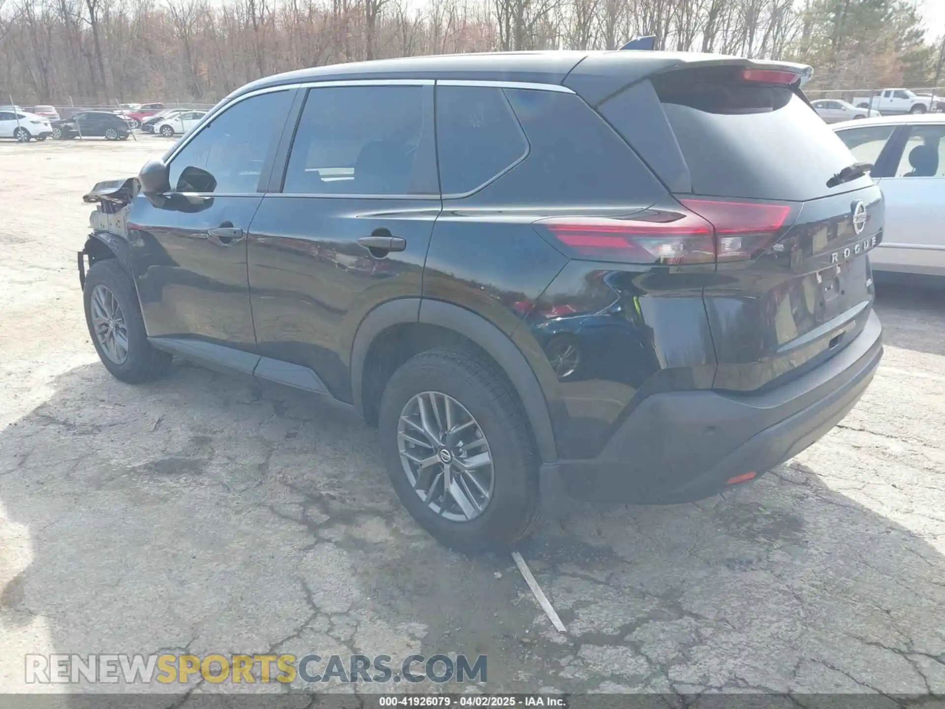 3 Photograph of a damaged car 5N1AT3AB6MC806373 NISSAN ROGUE 2021