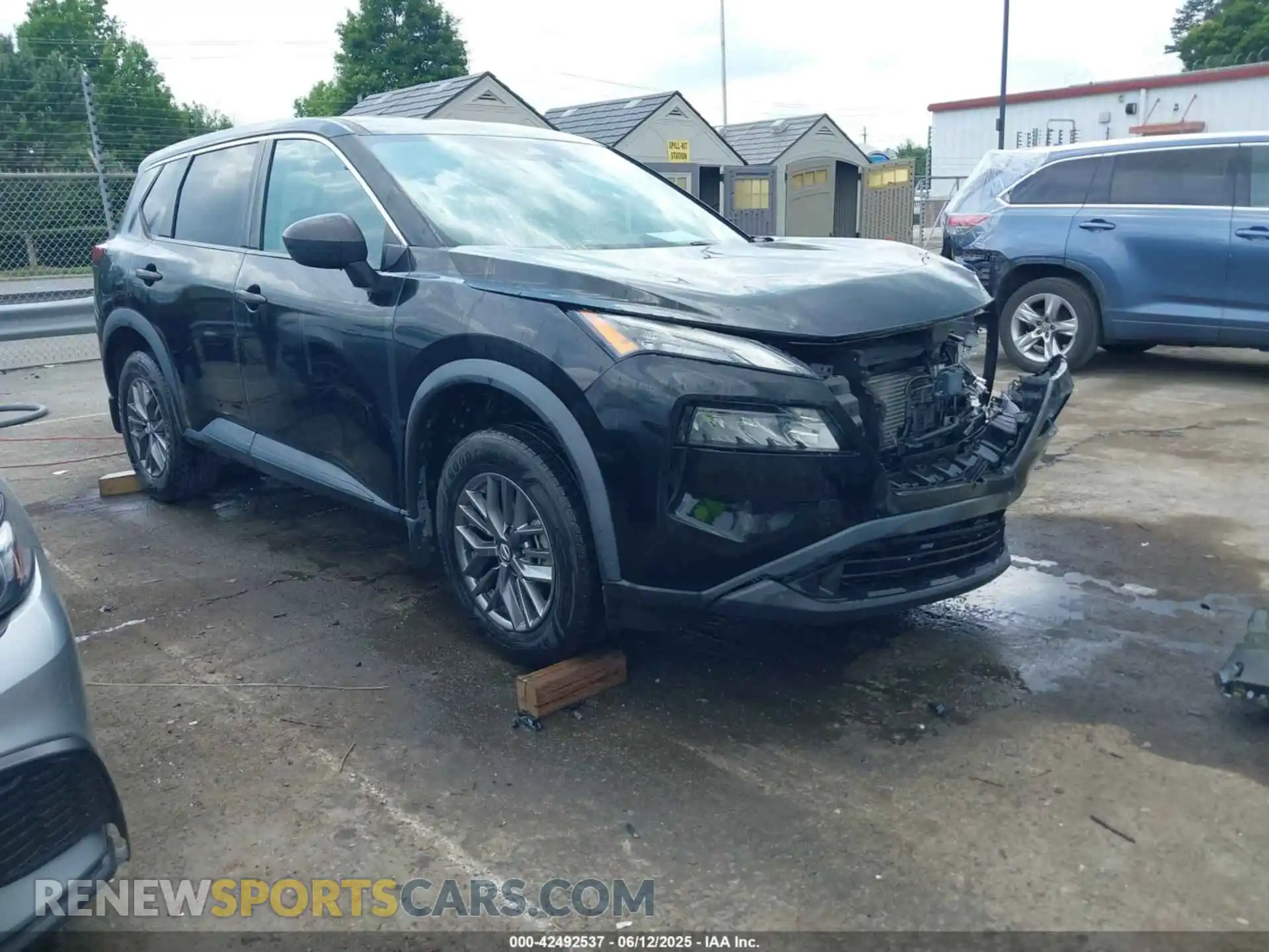 1 Photograph of a damaged car 5N1AT3AB6MC813632 NISSAN ROGUE 2021