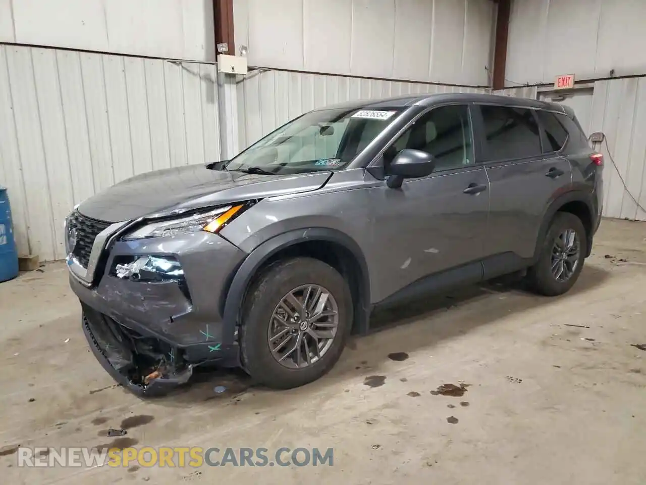 1 Photograph of a damaged car 5N1AT3AB6MC846579 NISSAN ROGUE 2021