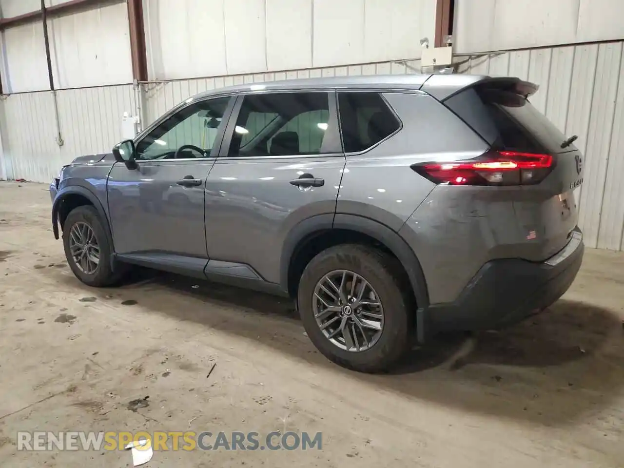 2 Photograph of a damaged car 5N1AT3AB6MC846579 NISSAN ROGUE 2021