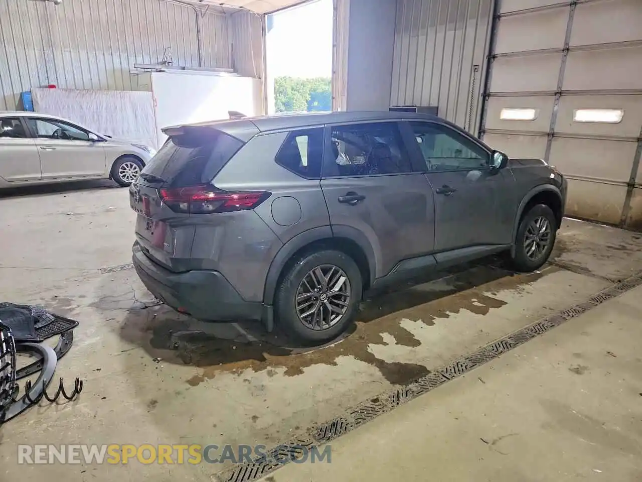 3 Photograph of a damaged car 5N1AT3AB7MC709702 NISSAN ROGUE 2021