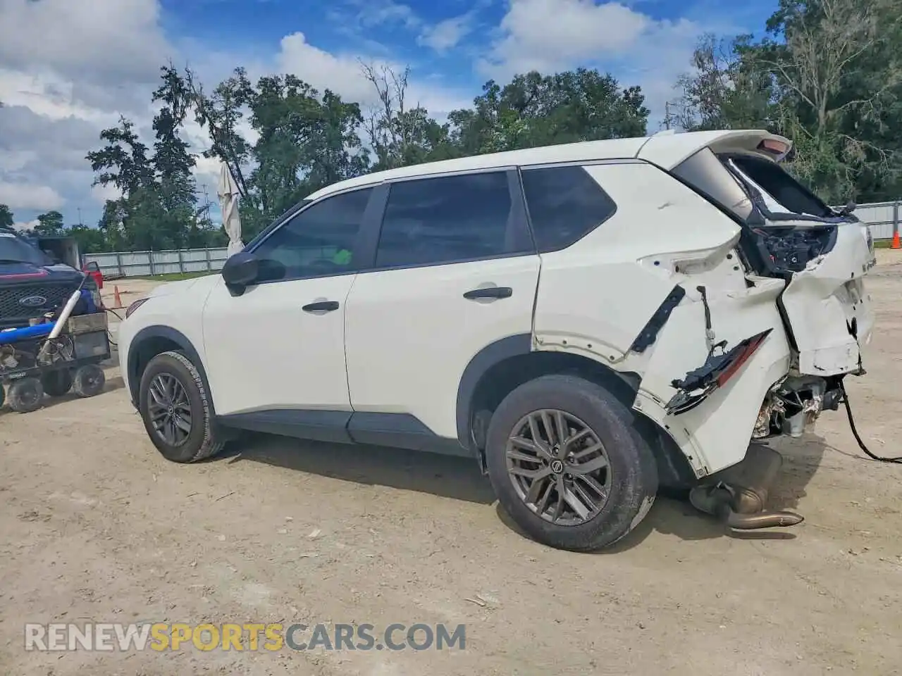 2 Photograph of a damaged car 5N1AT3AB7MC754106 NISSAN ROGUE 2021