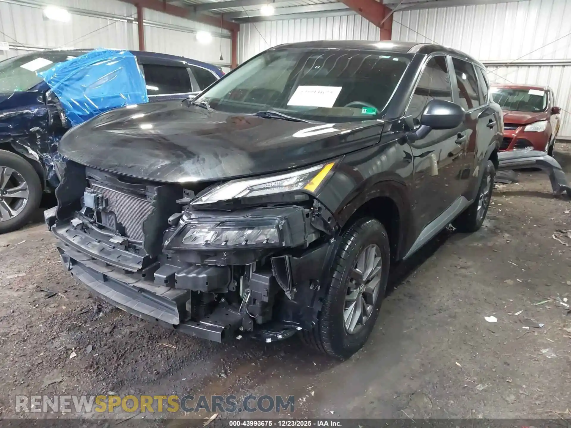 2 Photograph of a damaged car 5N1AT3AB7MC773433 NISSAN ROGUE 2021