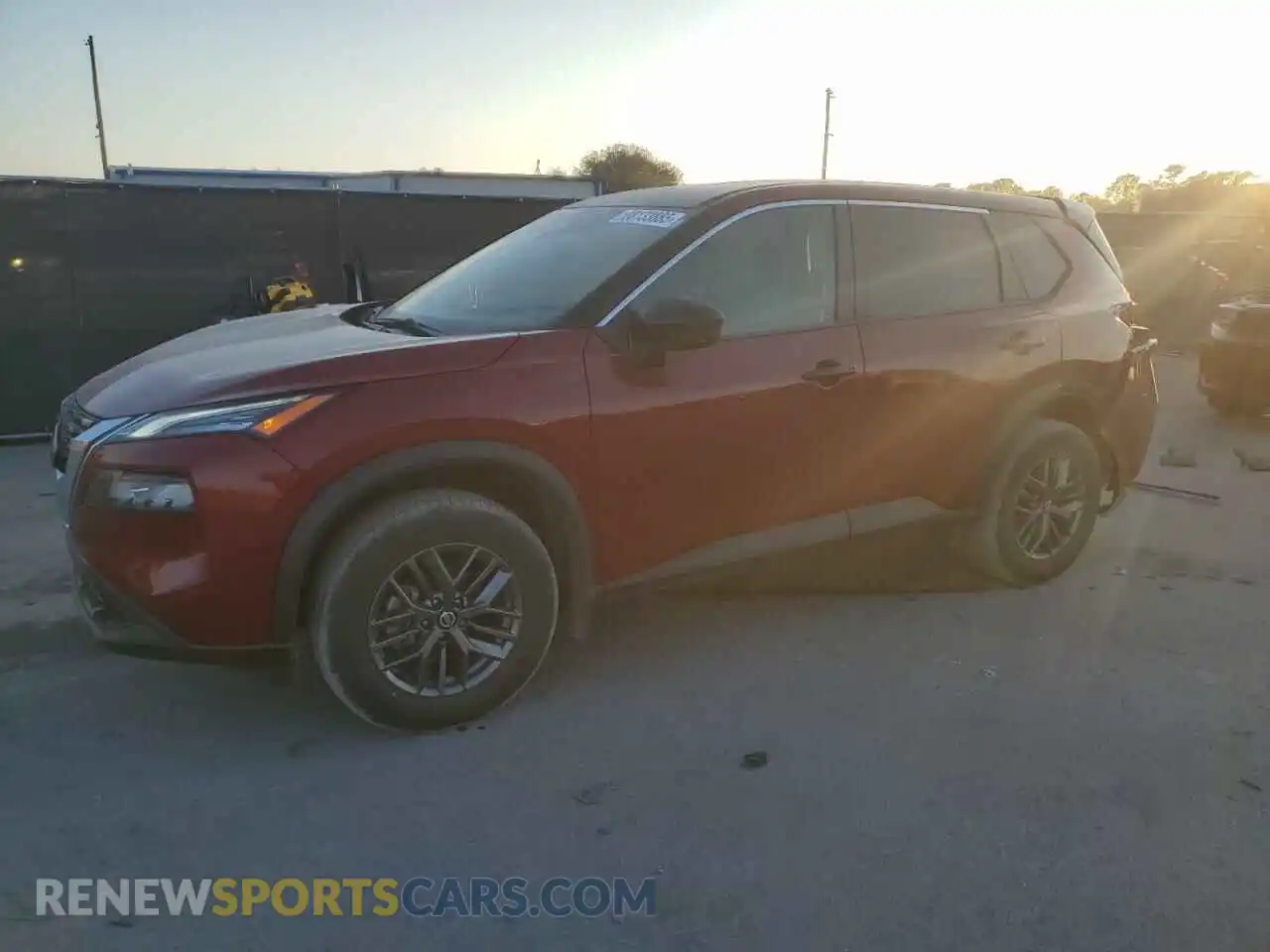 1 Photograph of a damaged car 5N1AT3AB7MC812795 NISSAN ROGUE 2021