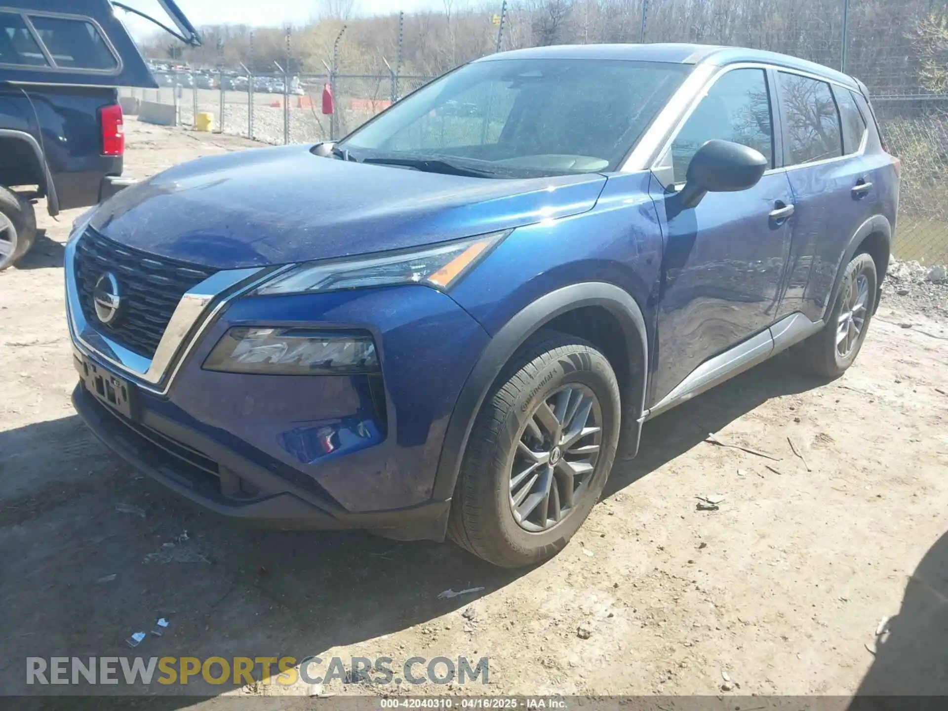 2 Photograph of a damaged car 5N1AT3AB7MC849121 NISSAN ROGUE 2021