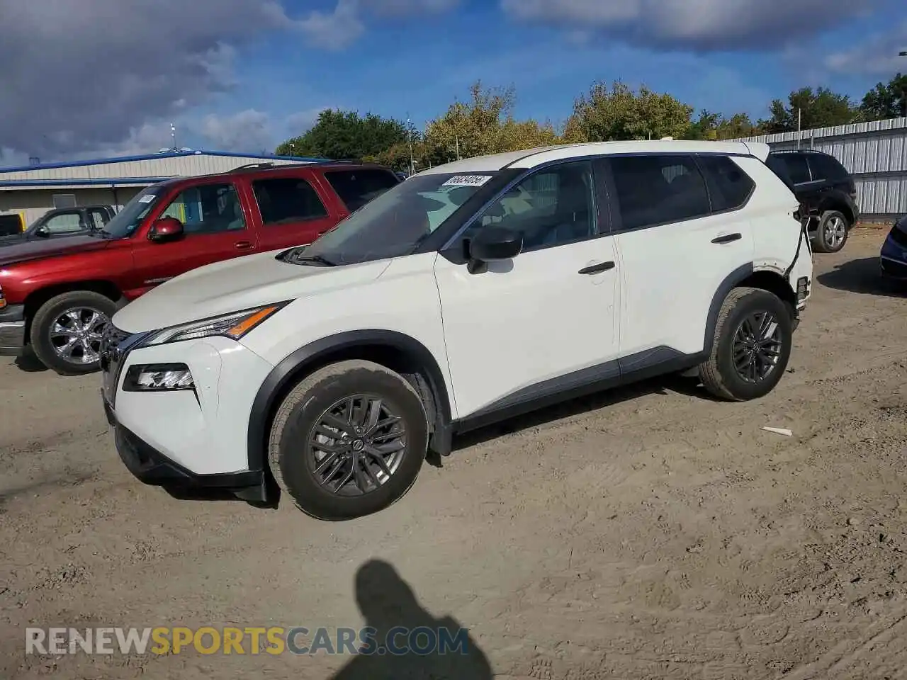 1 Photograph of a damaged car 5N1AT3AB8MC707764 NISSAN ROGUE 2021