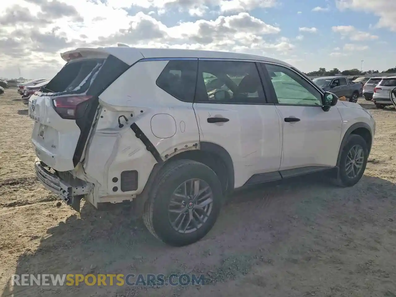 3 Photograph of a damaged car 5N1AT3AB8MC707764 NISSAN ROGUE 2021