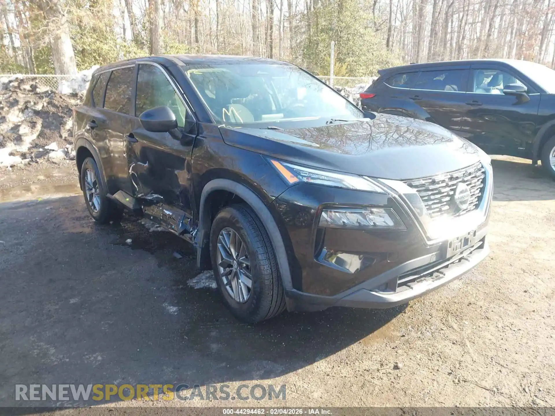 1 Photograph of a damaged car 5N1AT3AB8MC773747 NISSAN ROGUE 2021