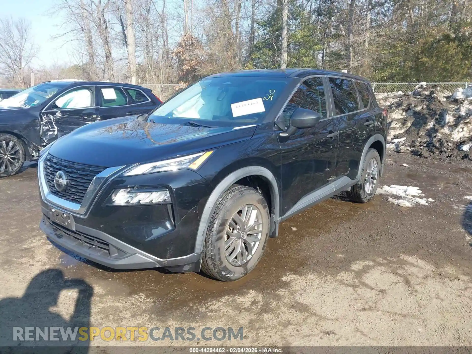2 Photograph of a damaged car 5N1AT3AB8MC773747 NISSAN ROGUE 2021