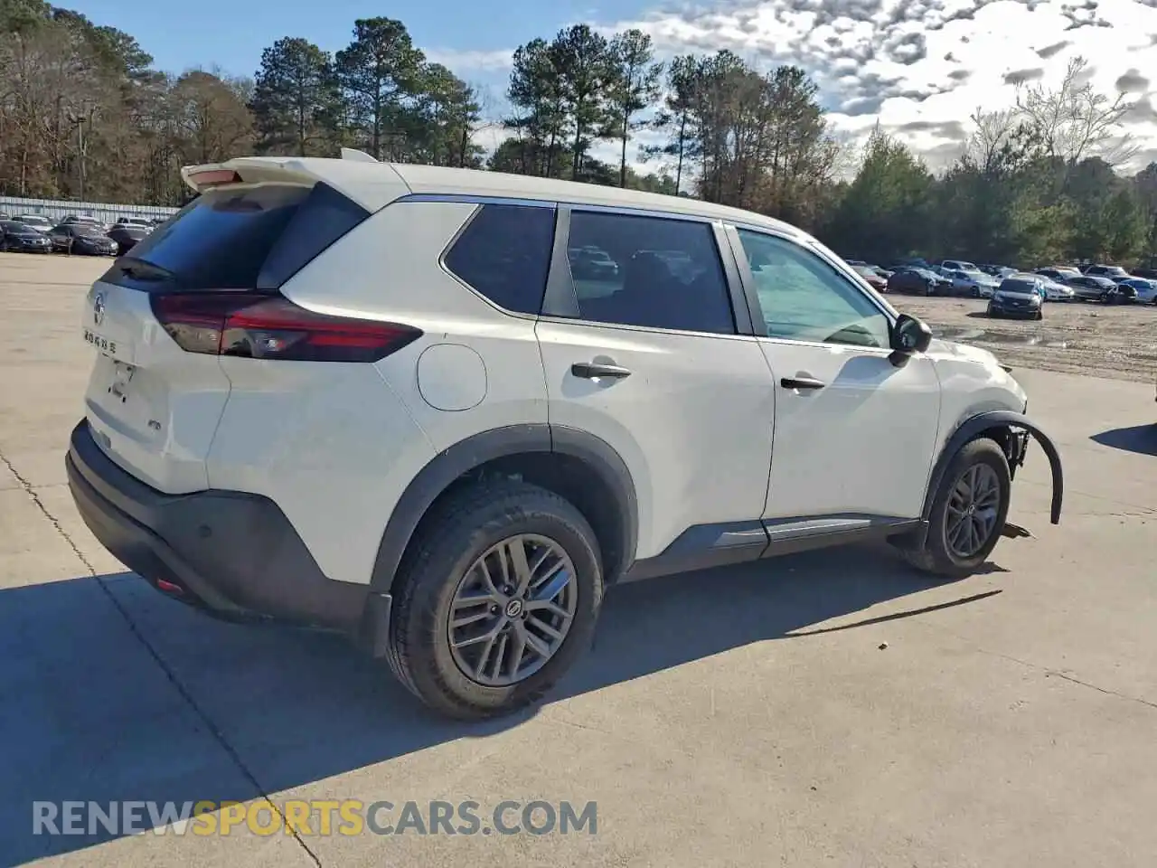 3 Photograph of a damaged car 5N1AT3AB8MC829380 NISSAN ROGUE 2021