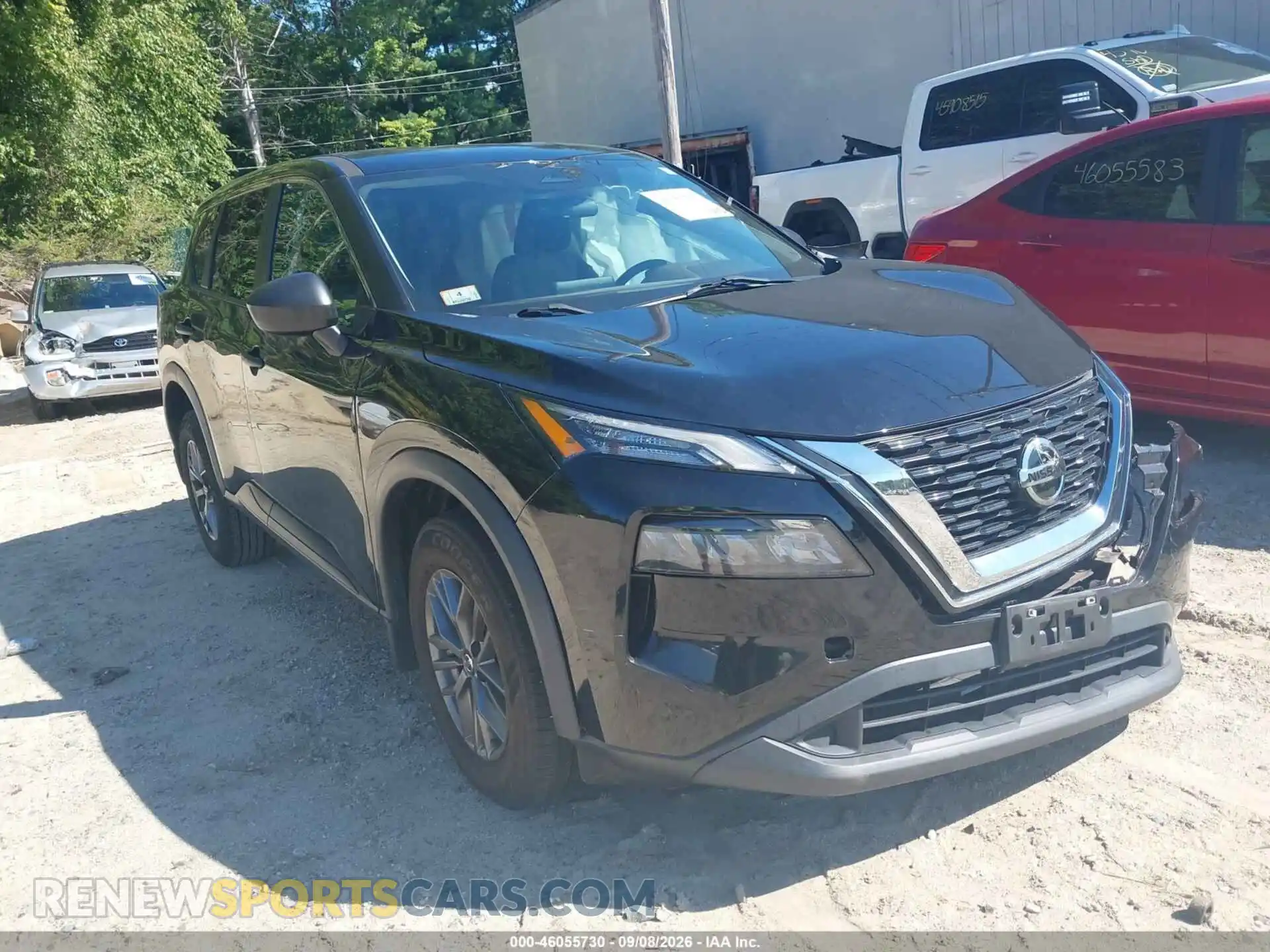 1 Photograph of a damaged car 5N1AT3AB8MC831503 NISSAN ROGUE 2021