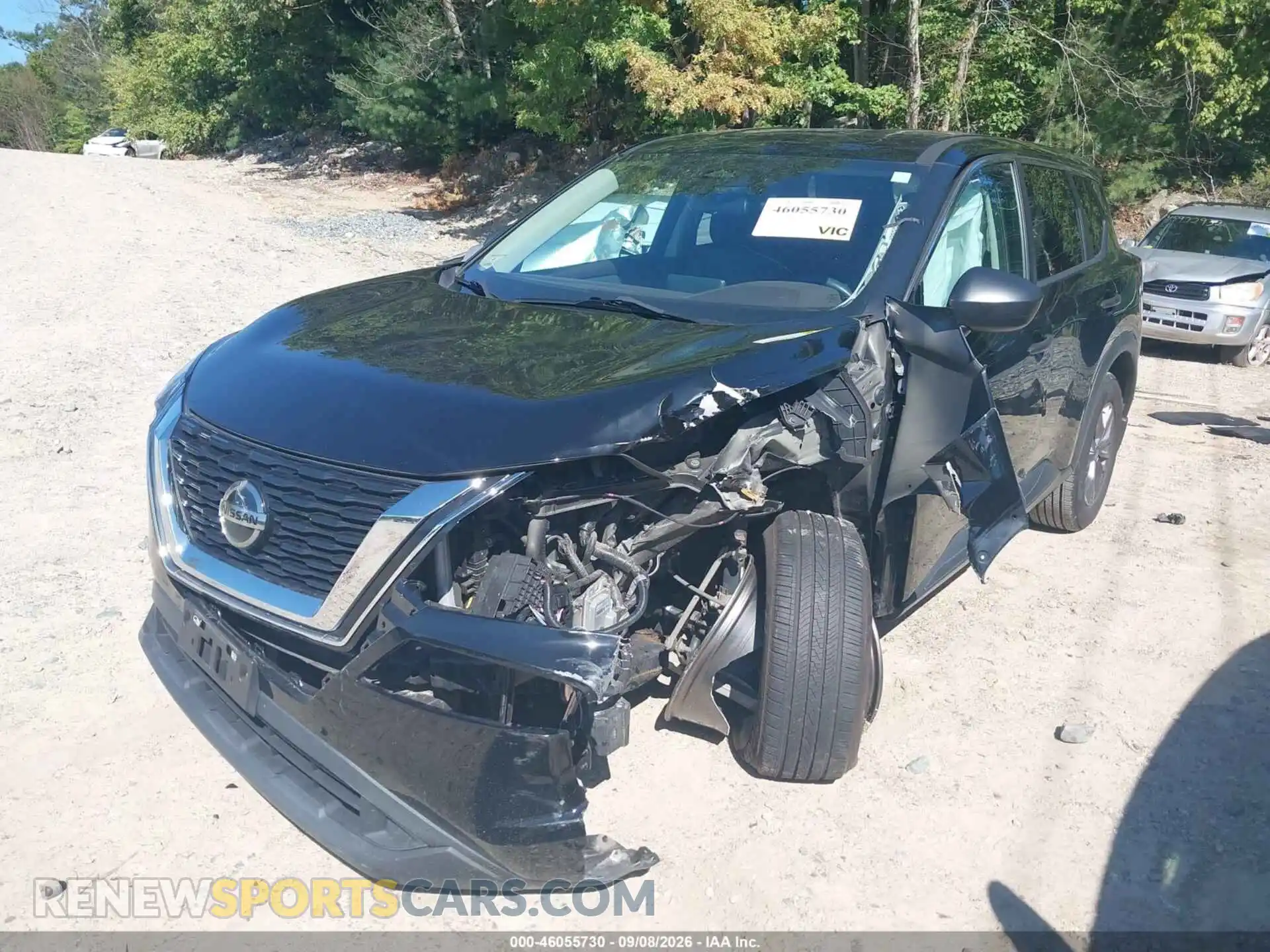 2 Photograph of a damaged car 5N1AT3AB8MC831503 NISSAN ROGUE 2021