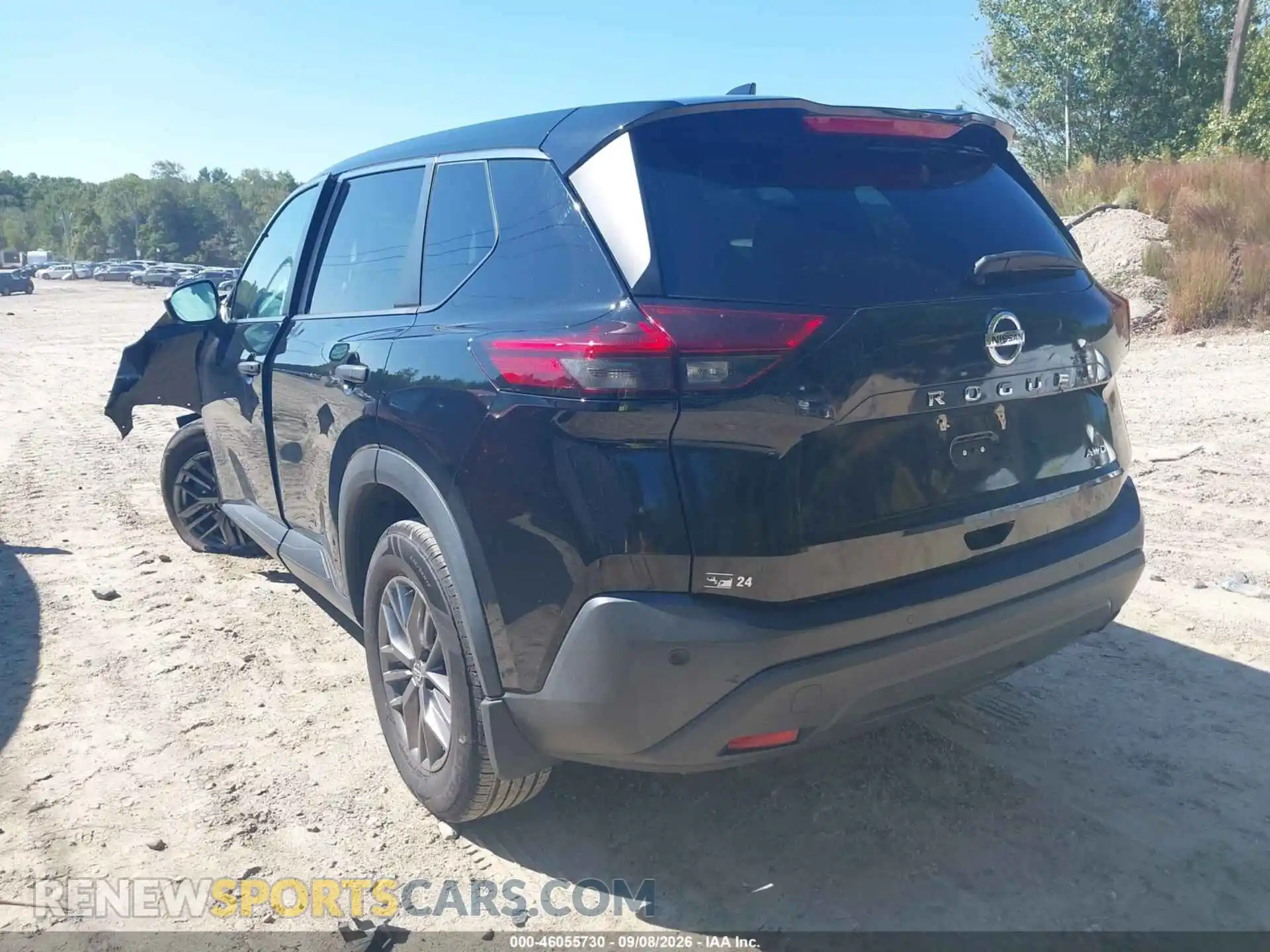 3 Photograph of a damaged car 5N1AT3AB8MC831503 NISSAN ROGUE 2021