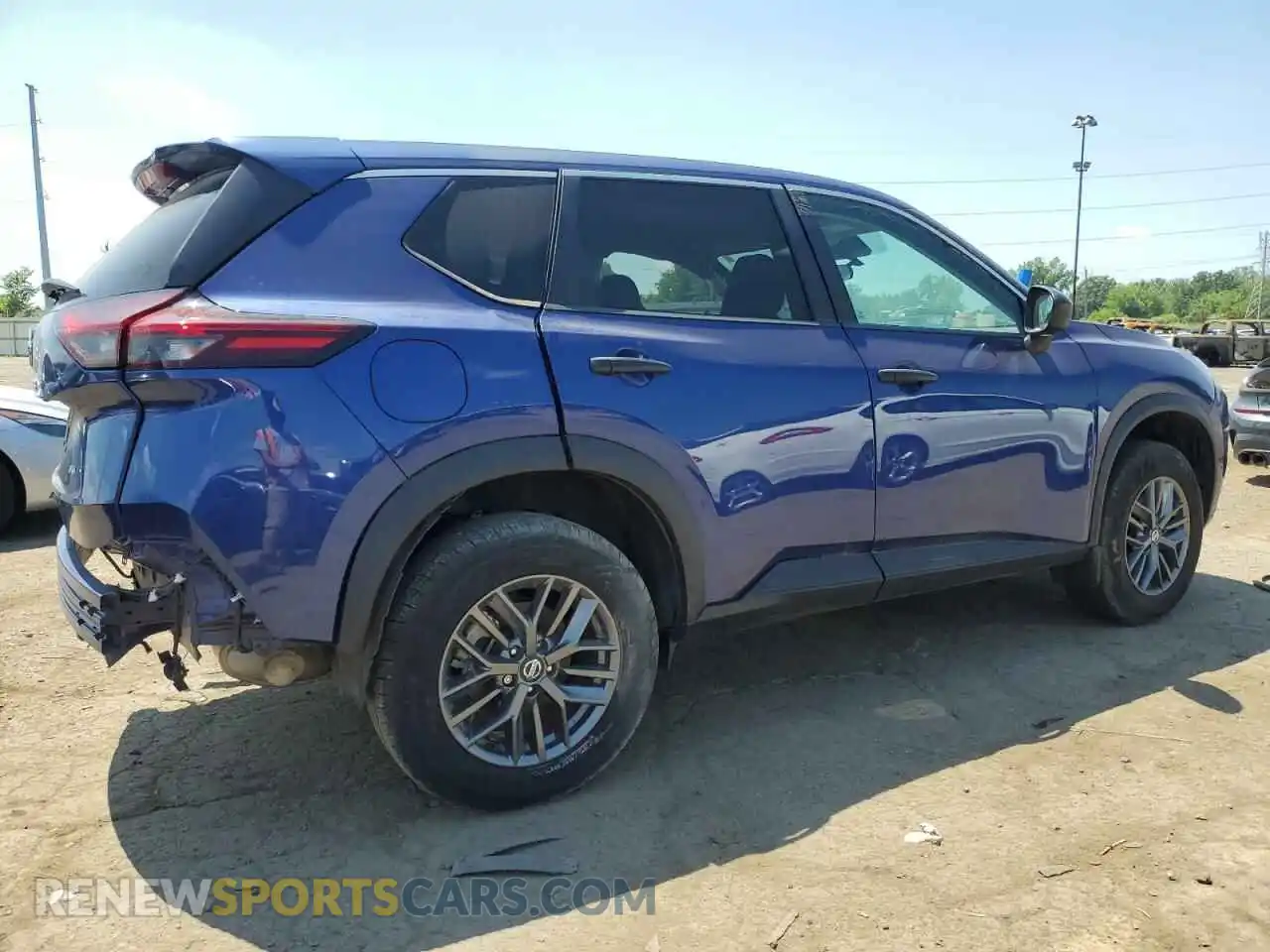 3 fotografías del automóvil dañado 5N1AT3AB8MC834417 NISSAN ROGUE 2021