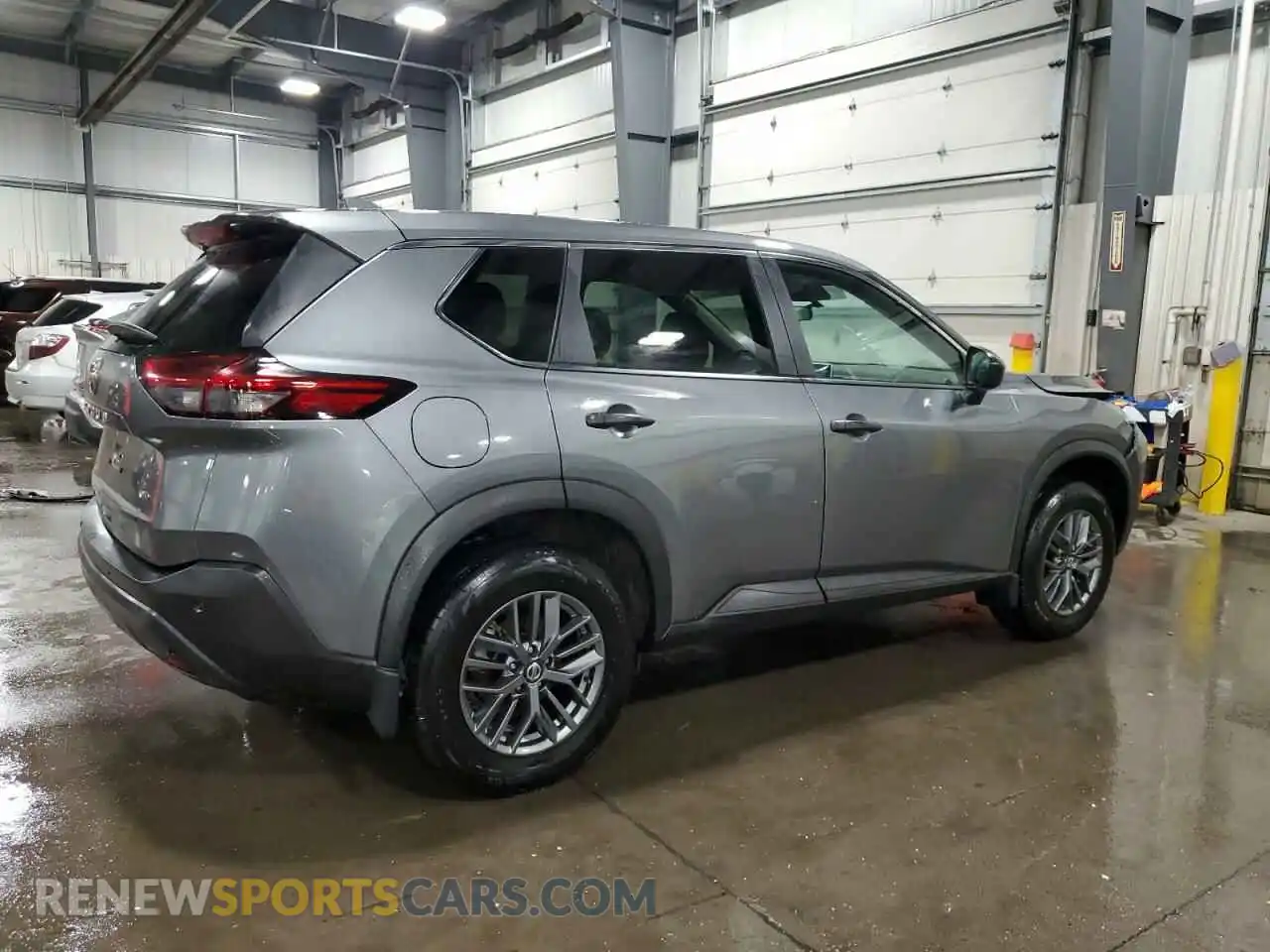 3 Photograph of a damaged car 5N1AT3AB8MC840802 NISSAN ROGUE 2021