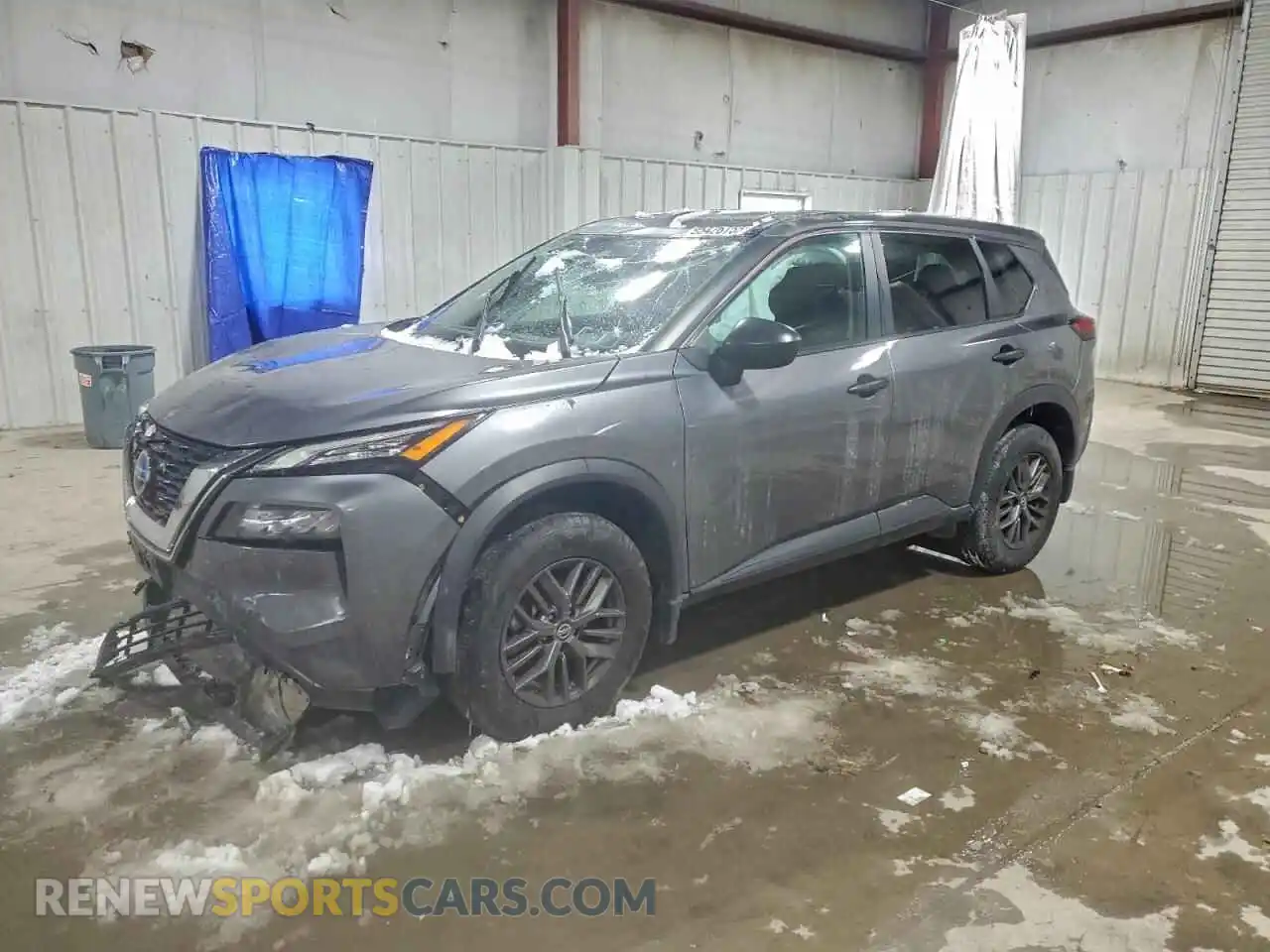 1 Photograph of a damaged car 5N1AT3AB8MC846048 NISSAN ROGUE 2021