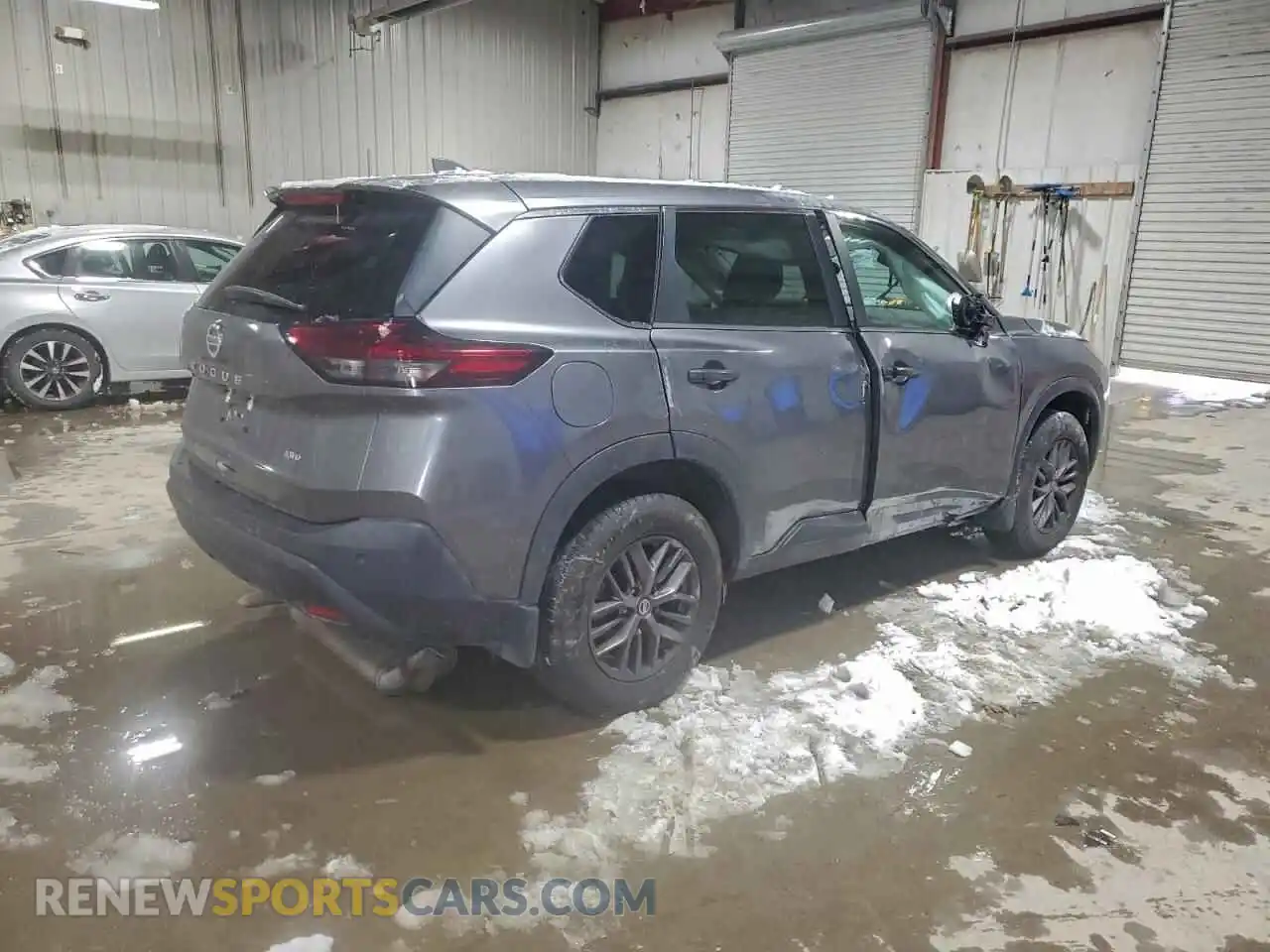 3 Photograph of a damaged car 5N1AT3AB8MC846048 NISSAN ROGUE 2021