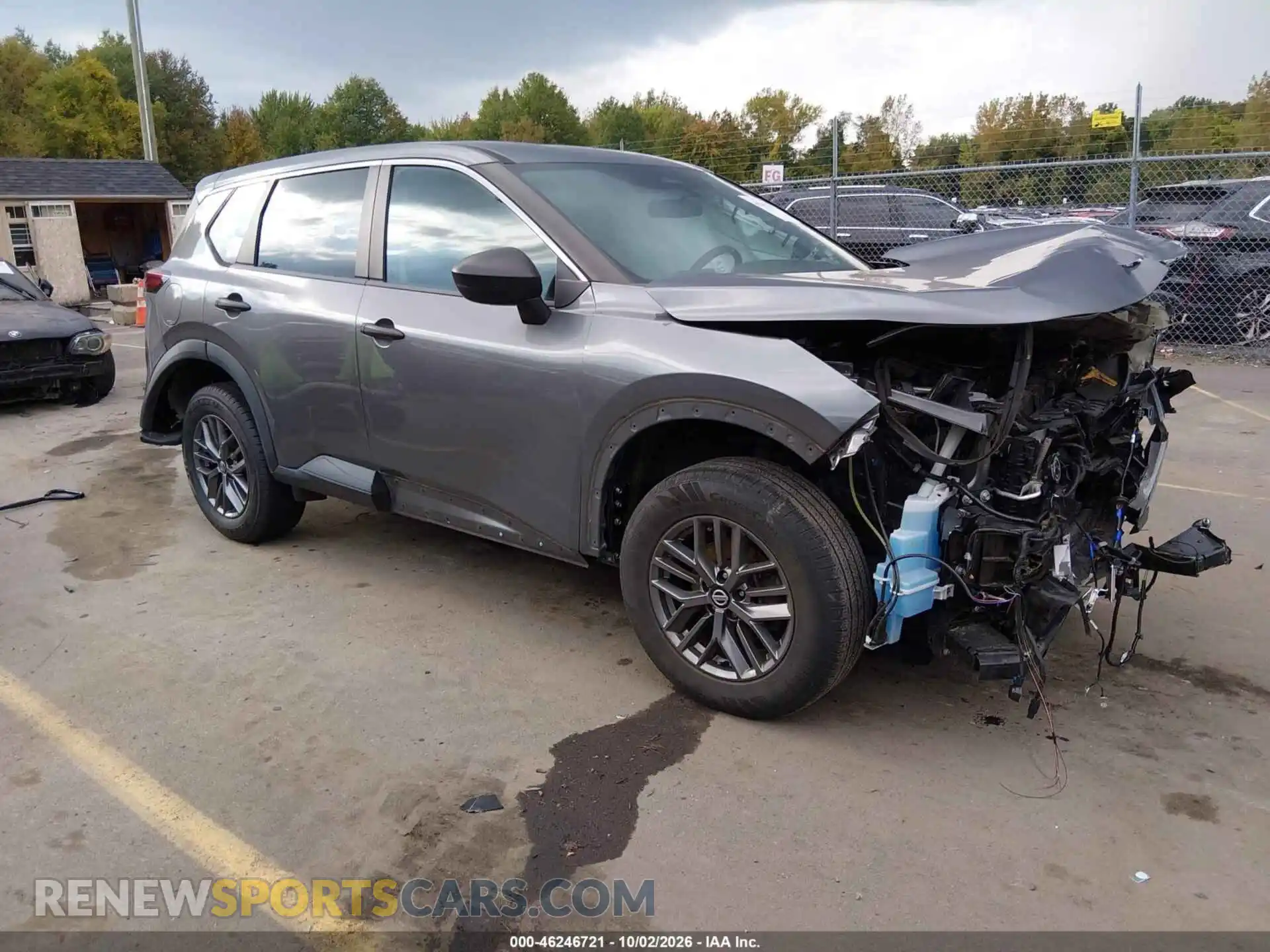 1 Photograph of a damaged car 5N1AT3AB8MC848916 NISSAN ROGUE 2021