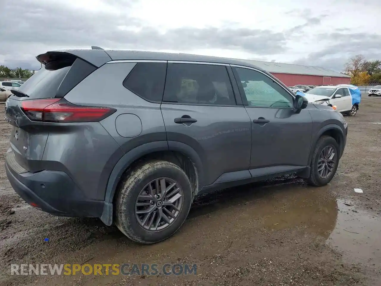3 Photograph of a damaged car 5N1AT3AB9MC727229 NISSAN ROGUE 2021