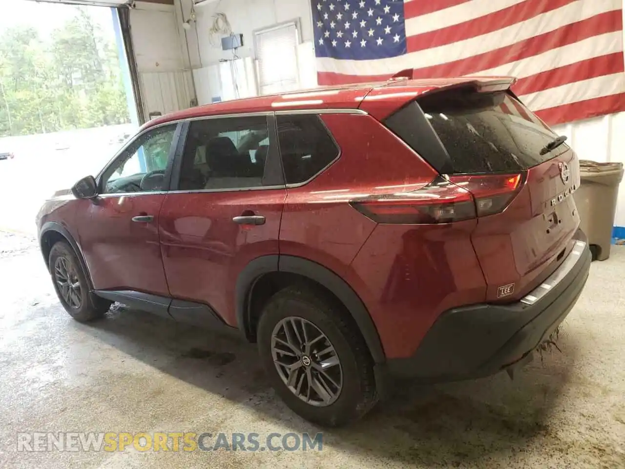 2 Photograph of a damaged car 5N1AT3AB9MC818260 NISSAN ROGUE 2021