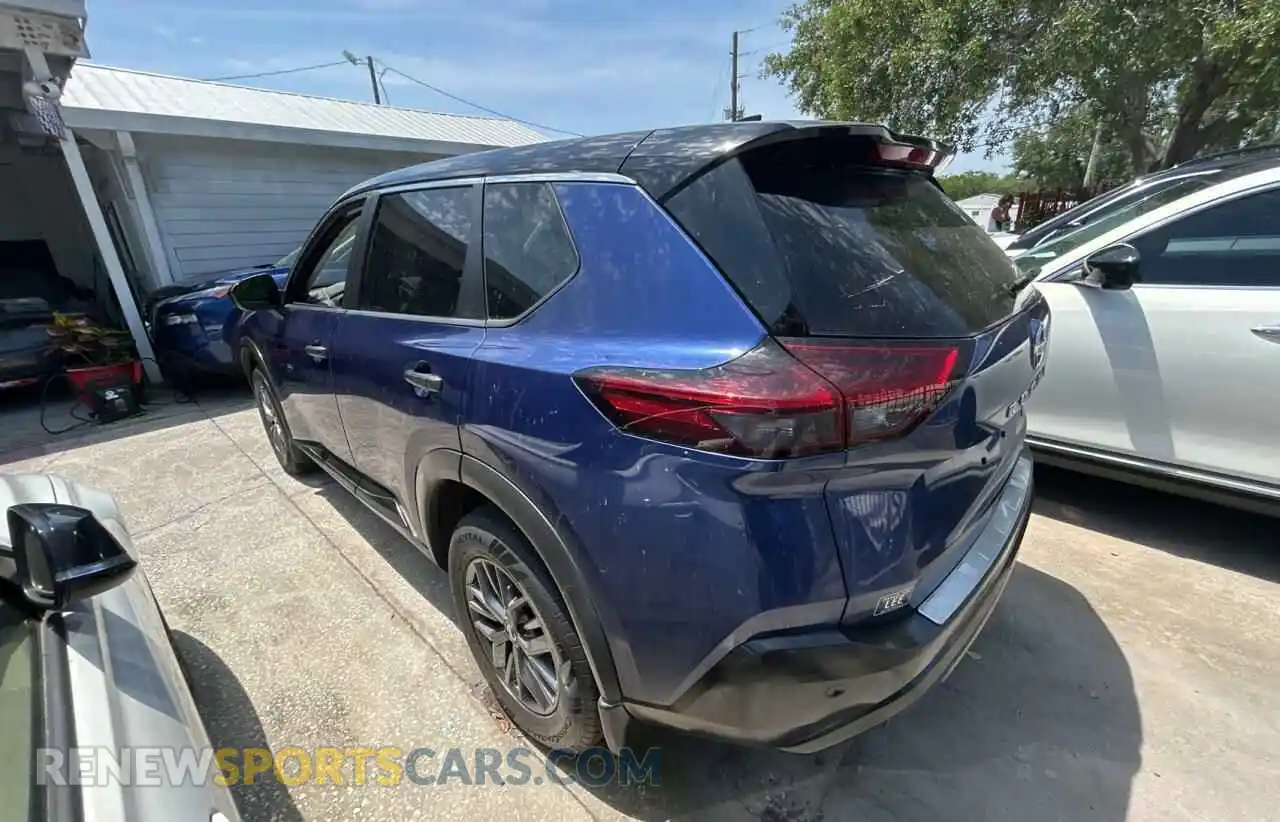 3 Photograph of a damaged car 5N1AT3AB9MC834989 NISSAN ROGUE 2021