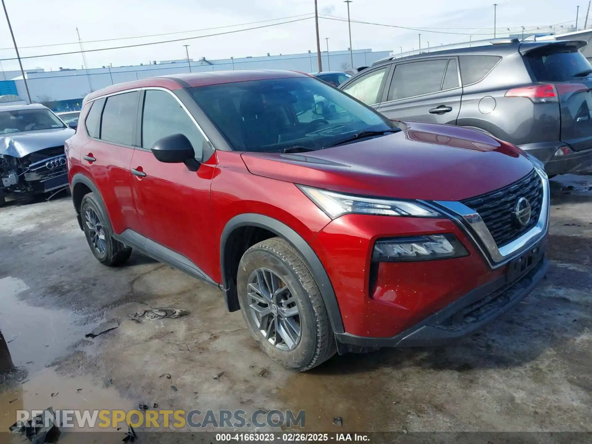 1 Photograph of a damaged car 5N1AT3ABXMC692538 NISSAN ROGUE 2021