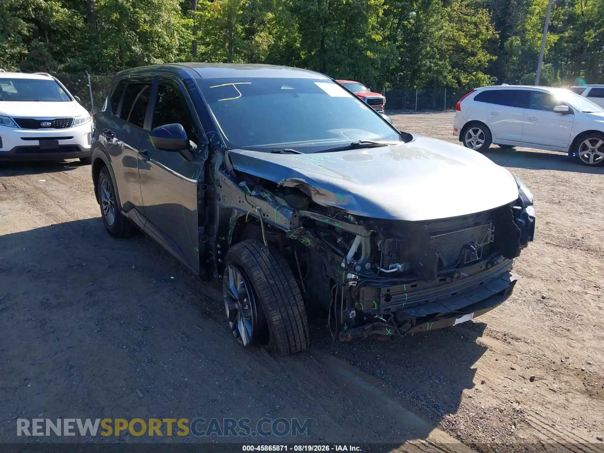 1 Фотография поврежденного автомобиля 5N1AT3ABXMC693060 NISSAN ROGUE 2021