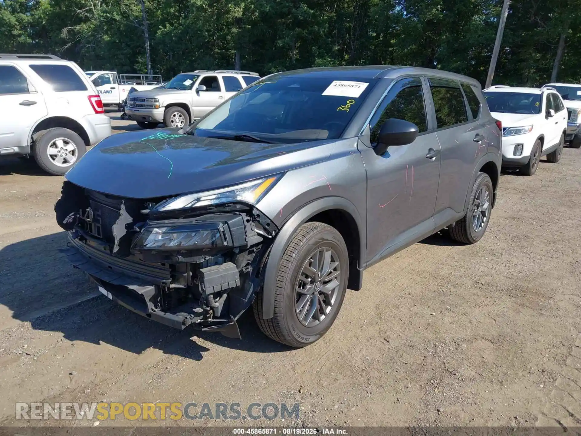 2 Фотография поврежденного автомобиля 5N1AT3ABXMC693060 NISSAN ROGUE 2021