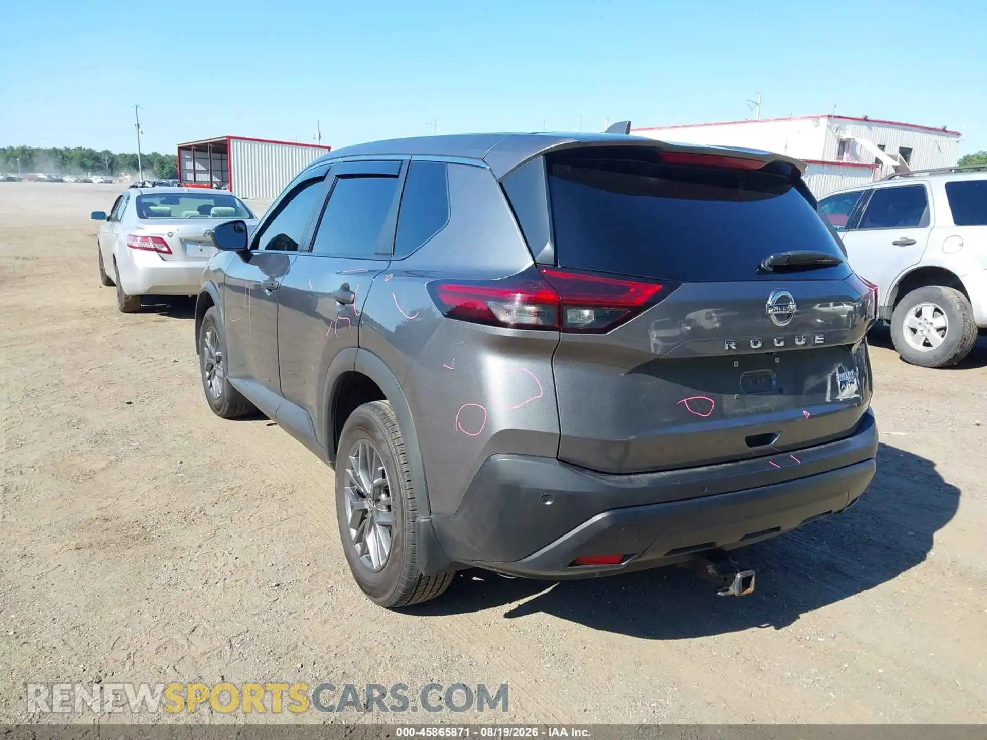 3 Фотография поврежденного автомобиля 5N1AT3ABXMC693060 NISSAN ROGUE 2021