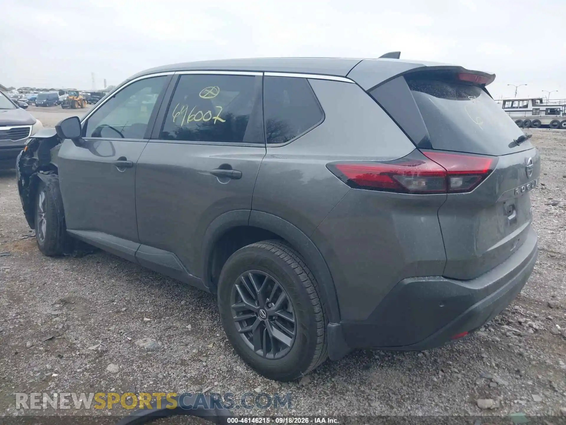 3 Photograph of a damaged car 5N1AT3ABXMC696007 NISSAN ROGUE 2021