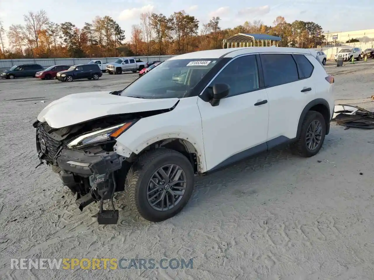 1 Photograph of a damaged car 5N1AT3ABXMC812404 NISSAN ROGUE 2021