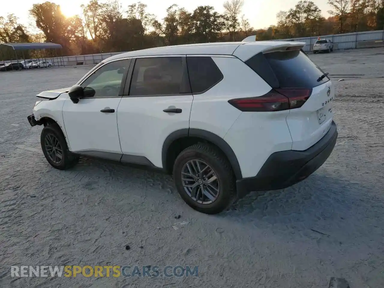 2 Photograph of a damaged car 5N1AT3ABXMC812404 NISSAN ROGUE 2021