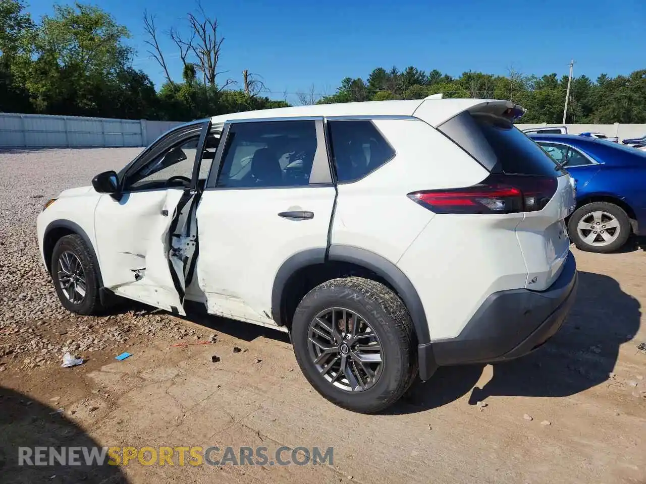 2 fotografías del automóvil dañado 5N1AT3ABXMC847332 NISSAN ROGUE 2021