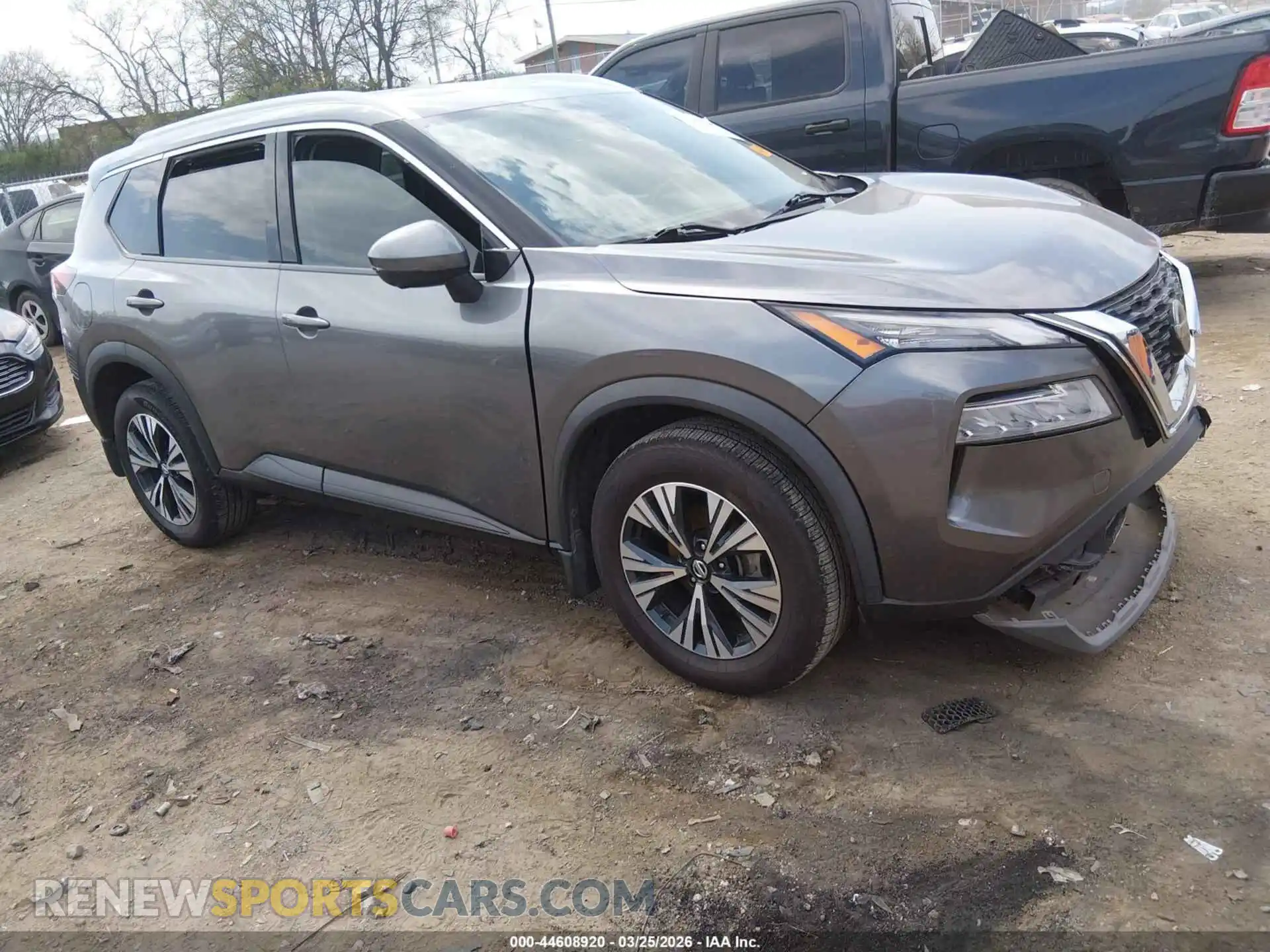 1 Photograph of a damaged car 5N1AT3BA0MC672613 NISSAN ROGUE 2021