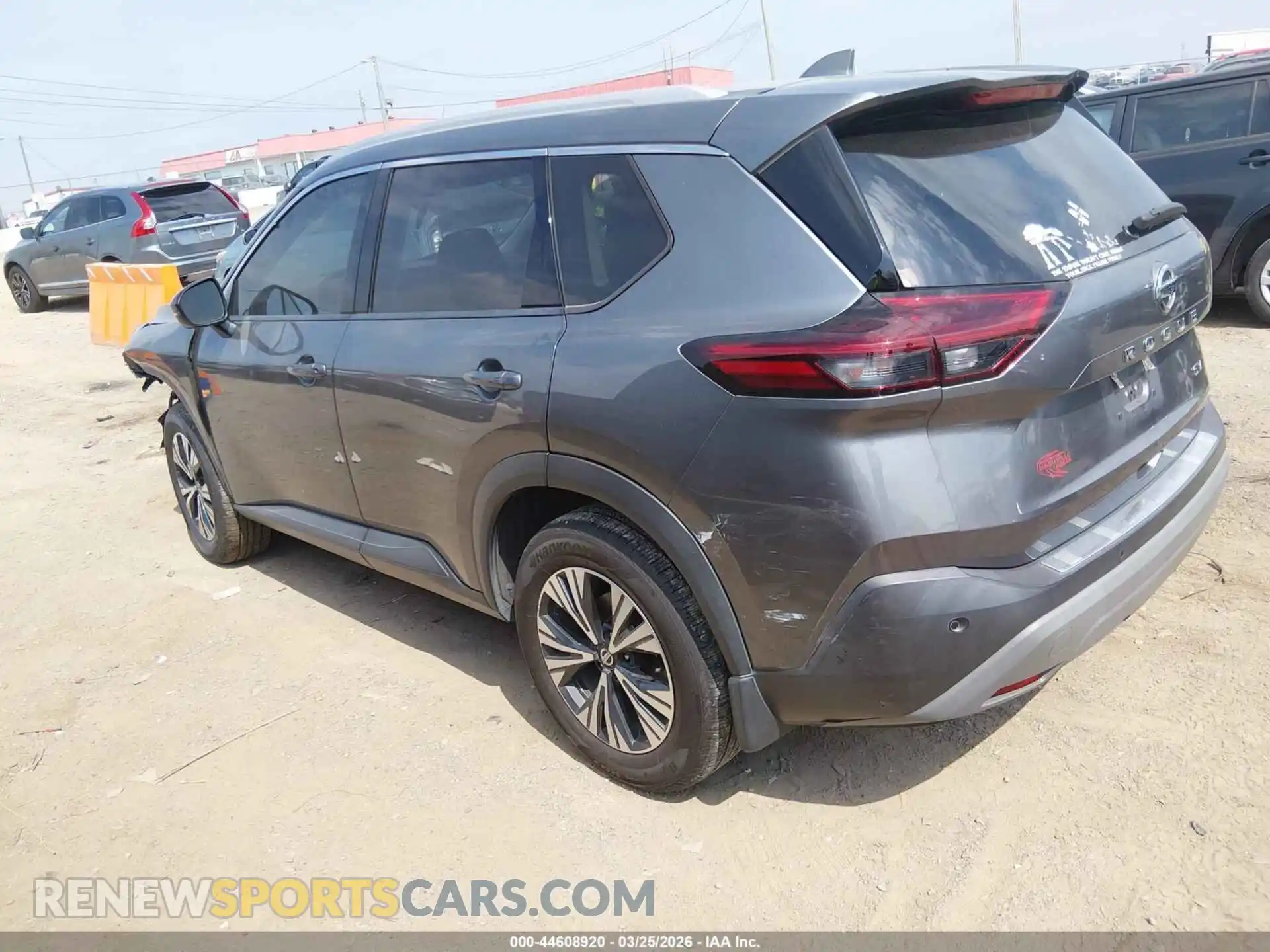 3 Photograph of a damaged car 5N1AT3BA0MC672613 NISSAN ROGUE 2021