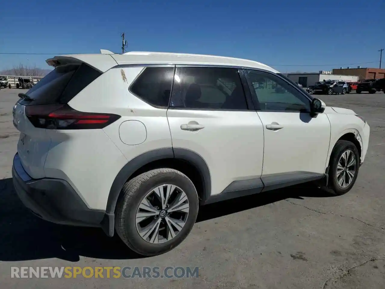 3 Photograph of a damaged car 5N1AT3BA0MC682574 NISSAN ROGUE 2021