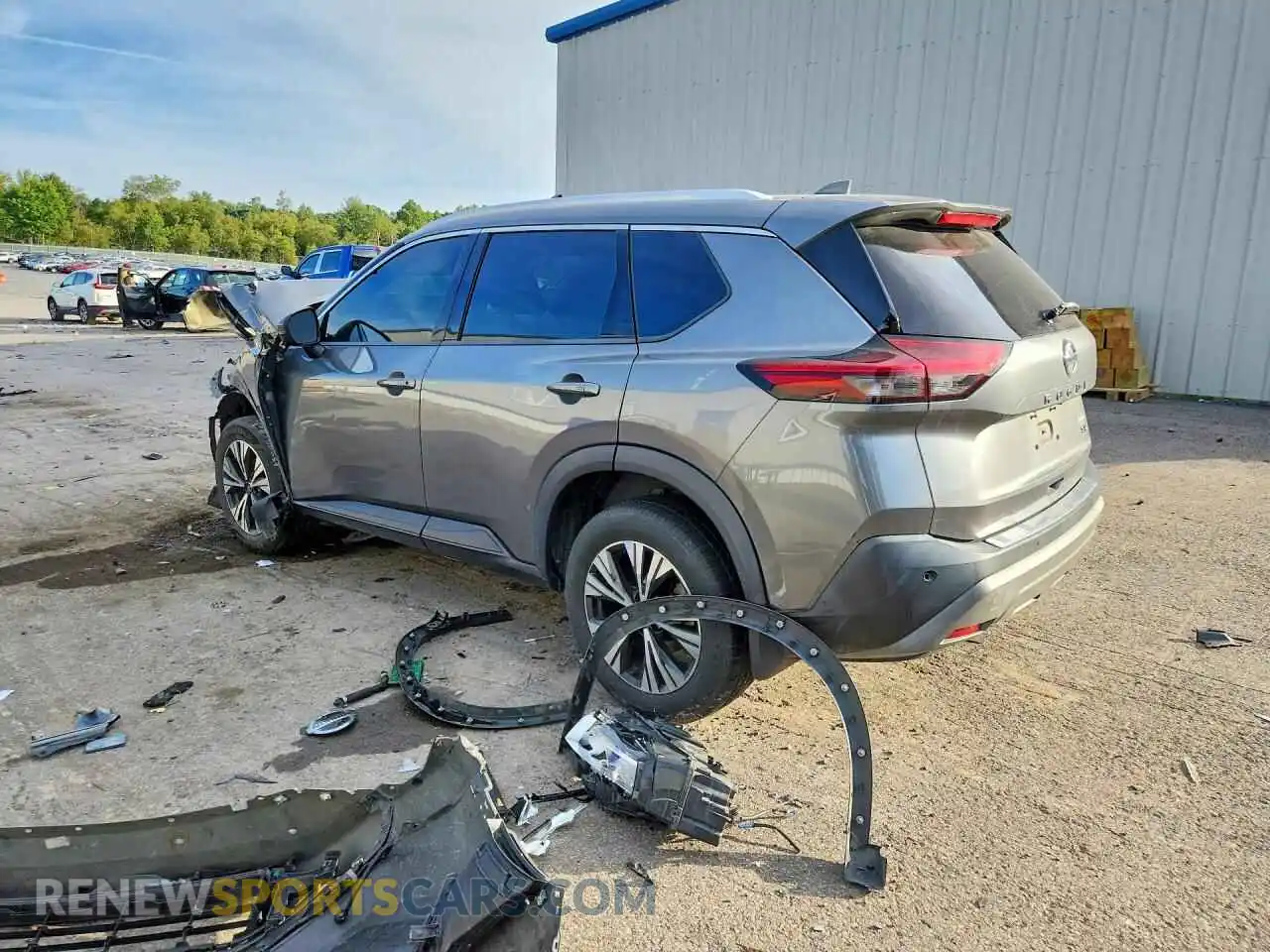 2 Фотография поврежденного автомобиля 5N1AT3BA0MC686169 NISSAN ROGUE 2021