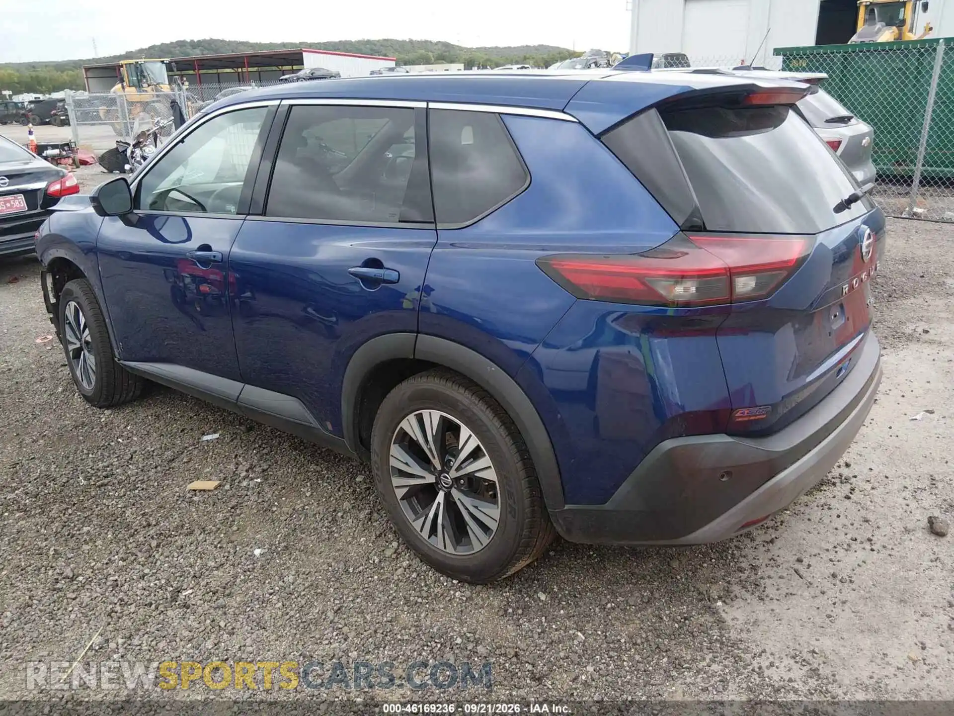 3 Photograph of a damaged car 5N1AT3BA0MC707246 NISSAN ROGUE 2021