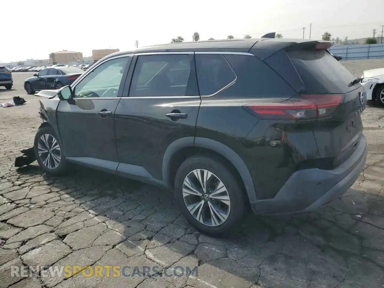 2 Photograph of a damaged car 5N1AT3BA0MC719042 NISSAN ROGUE 2021