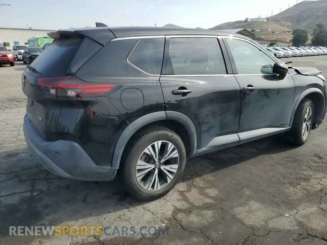 3 Photograph of a damaged car 5N1AT3BA0MC719042 NISSAN ROGUE 2021