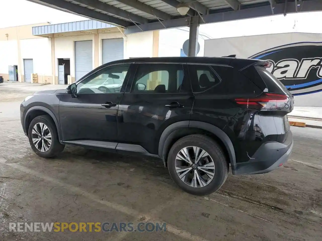 2 Photograph of a damaged car 5N1AT3BA0MC739341 NISSAN ROGUE 2021